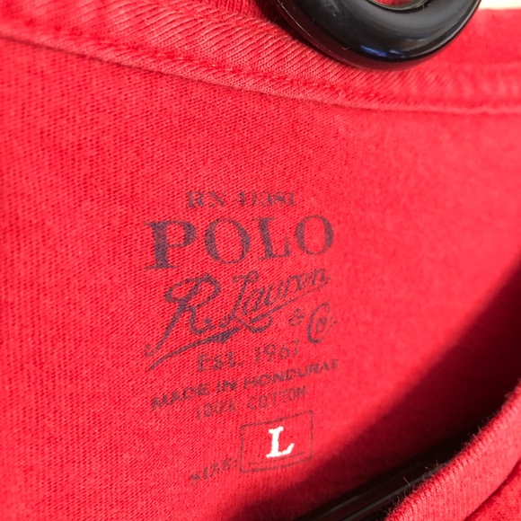 Polo Ralph Lauren Short Sleeve Tee Shirt - Large - Picture 3 of 3